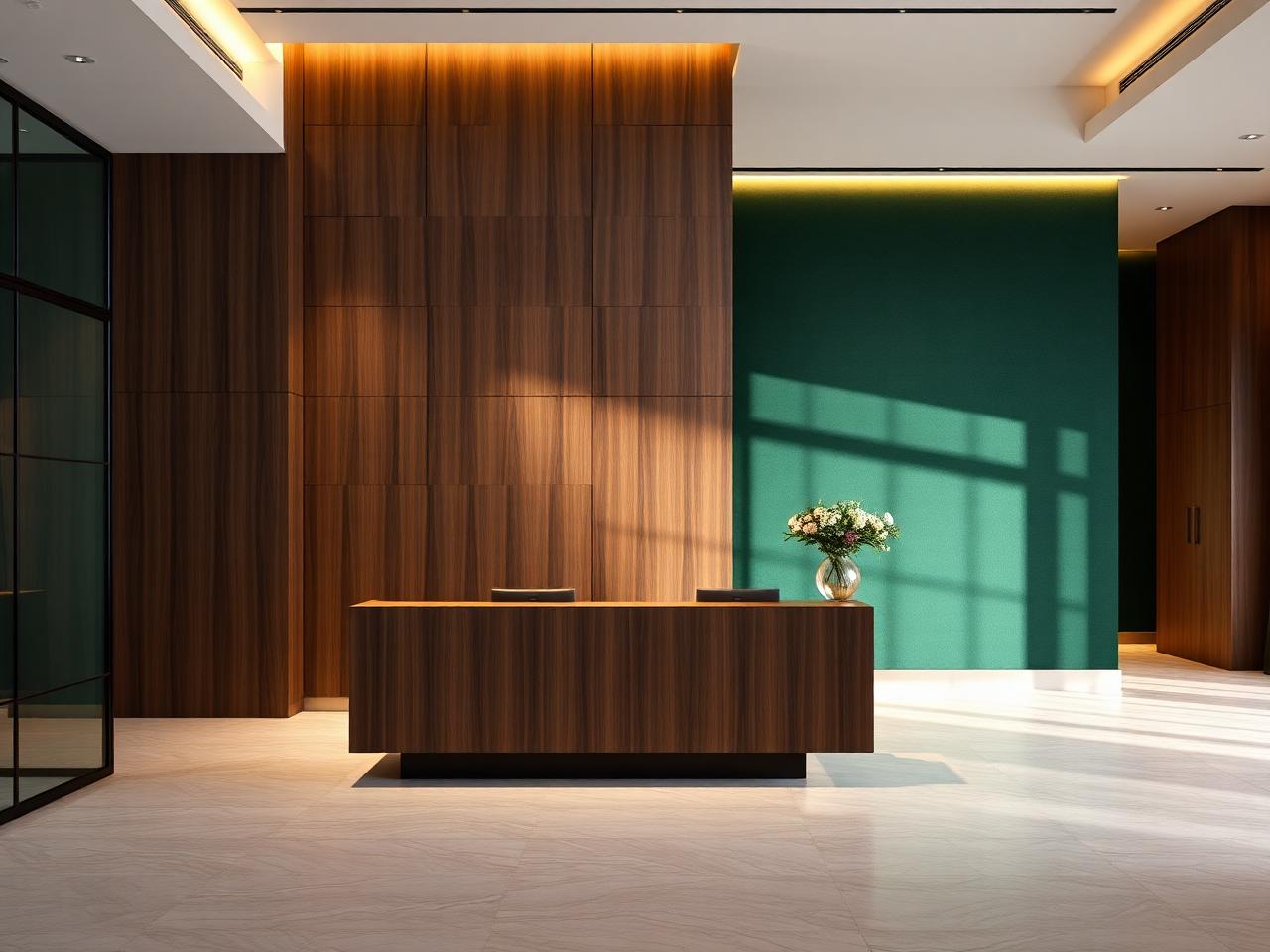 Corporate HQ Reception — Lumen Capital
